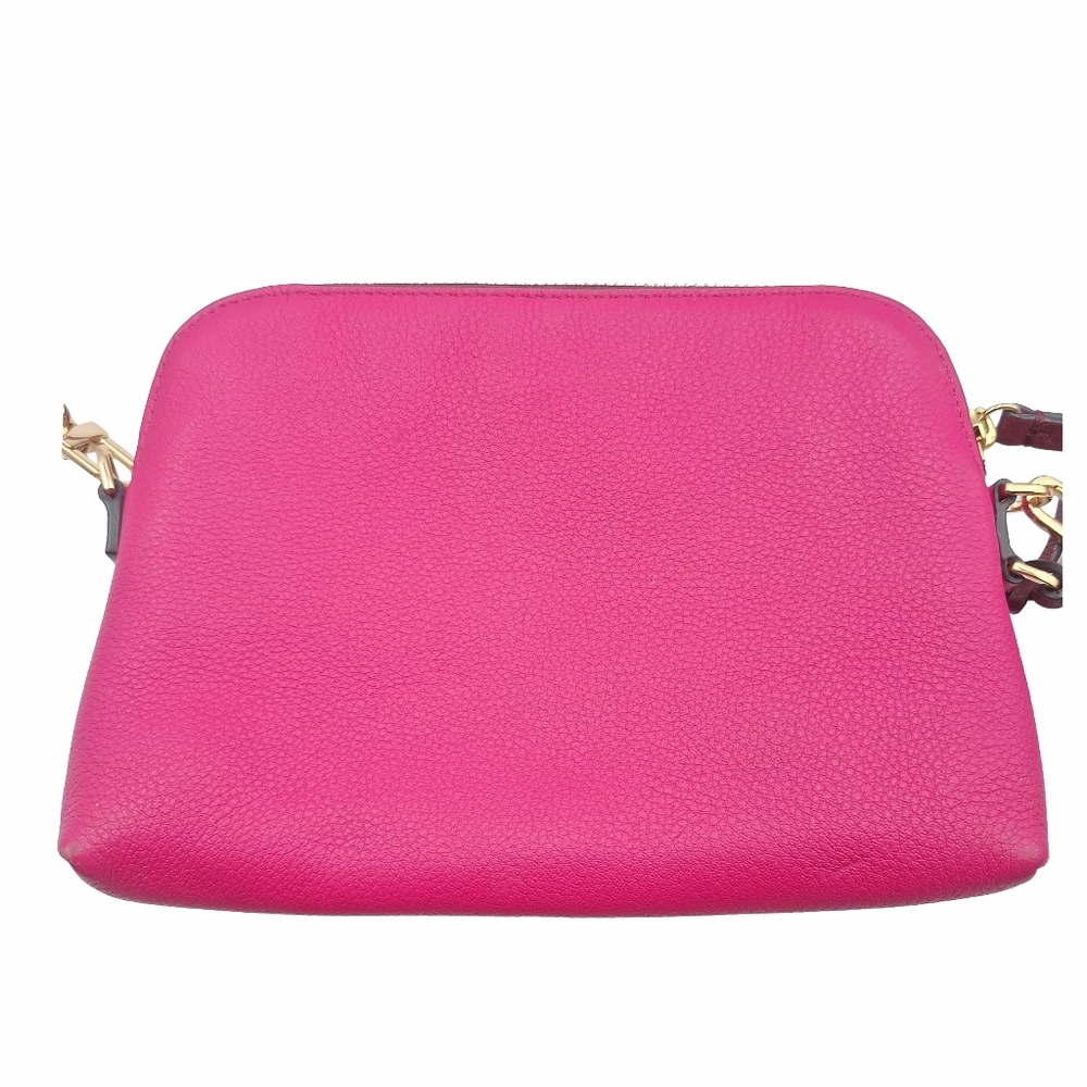 Tory Burch Pebbled Leather Crossbody Peace Bag - Picture 3 of 11